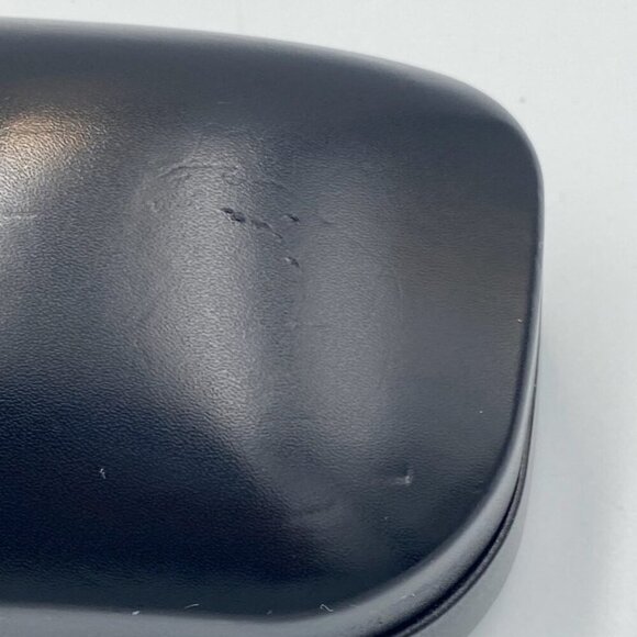 Coach Hard Shelled Glasses Case Embossed Eyeglasses Sunglasses Black Neutral - Picture 2 of 6